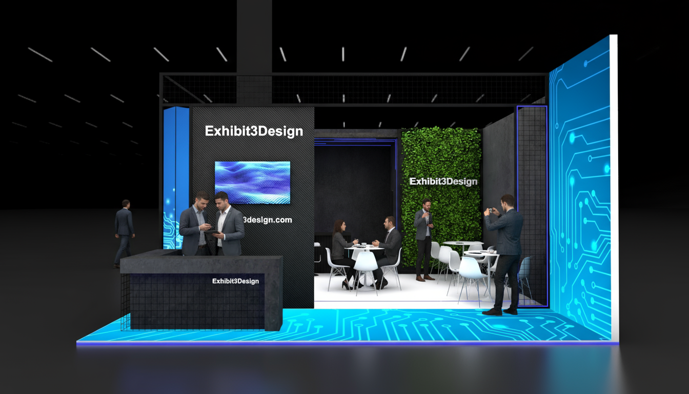 AI Exhibition Stand Design Examples – Booth Renders, 360° Videos ...