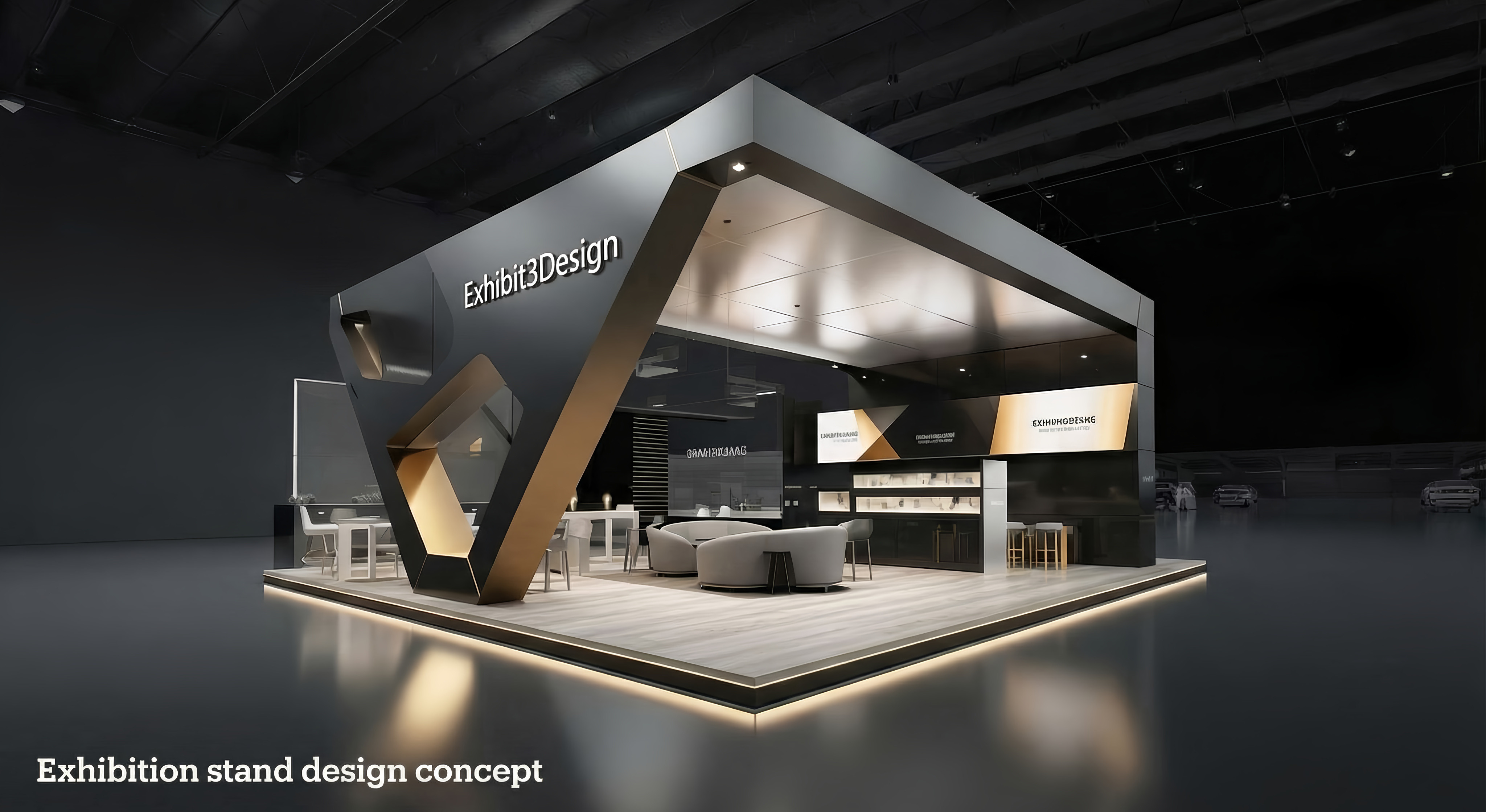 3D Exhibit Design – Concepts, Visualization & Exhibition Stand Examples