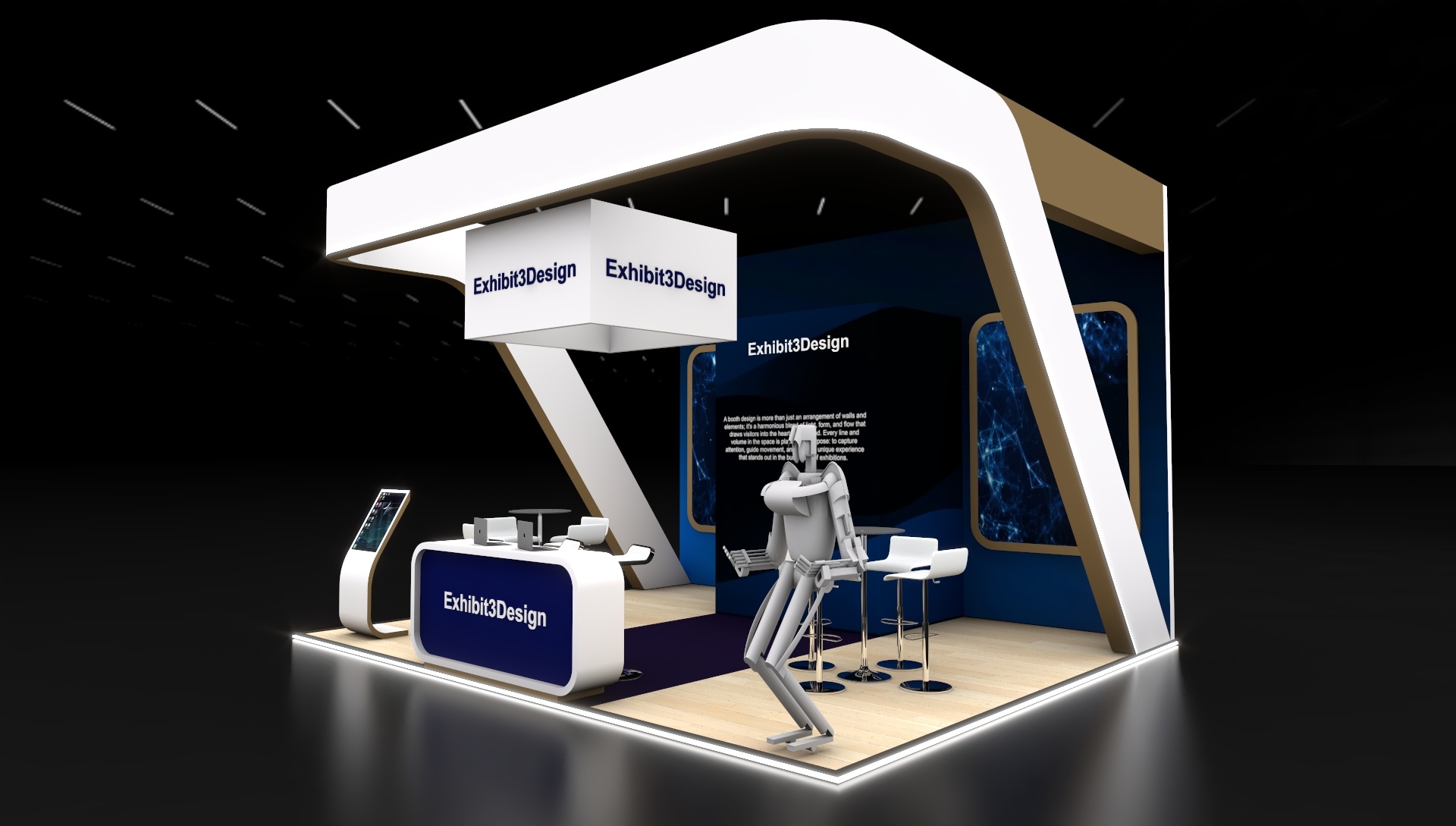 3D Booth Files & Exhibition Stand Templates